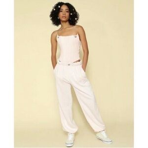 BOYS LIE- XL- Grunfeld Vintage Sweatpants- Lt Pink- (Flawed- Straight from B.L)